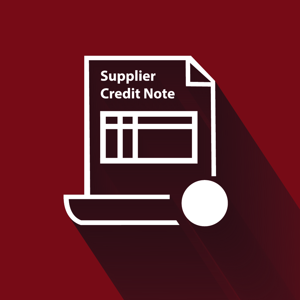 Supplier Credit Note